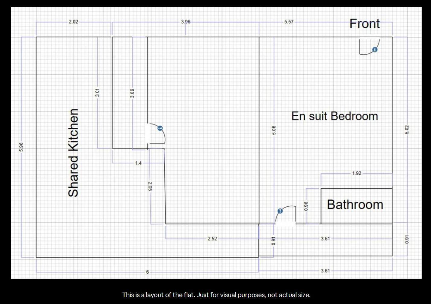 אולדברי Spacious Double Bedroom With Private Toilet And Shared Kitchen With On Premesis Parking מראה חיצוני תמונה